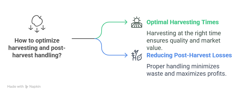 Harvesting and Post-Harvest Handling - visual selection