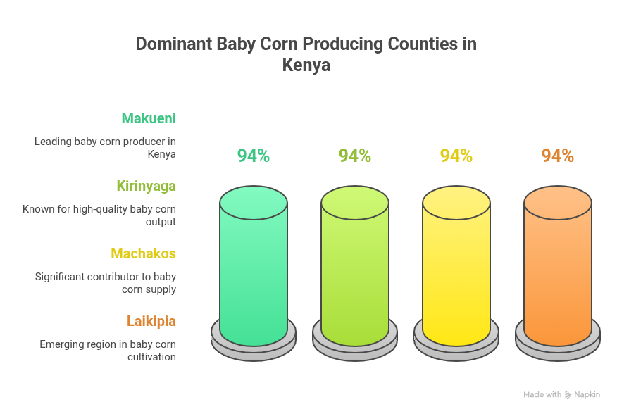 Where Baby Corn Is Thriving in Kenya - visual selection